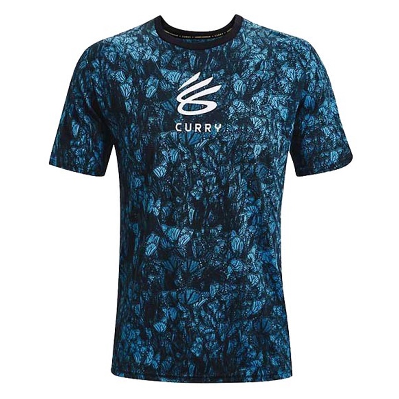 BAJU SNEAKERS UNDER ARMOUR CURRY SPLASH GRAPHIC TEE 